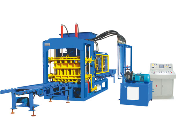 hydraulic concrete block making machine