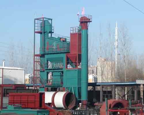 right asphalt mixing plant