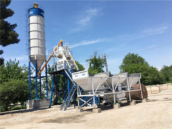 Stationary Concrete Batching Plant