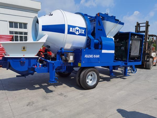 mobile concrete pump