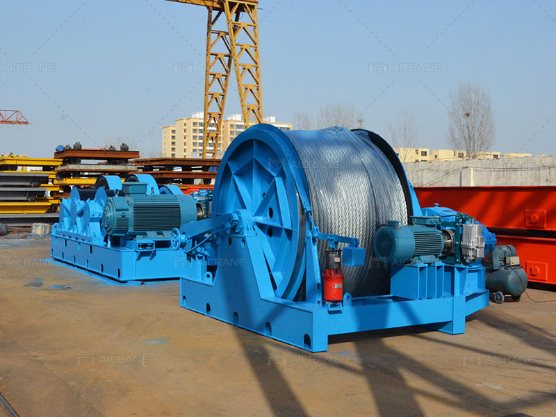 Slipway Winch in Indonesia