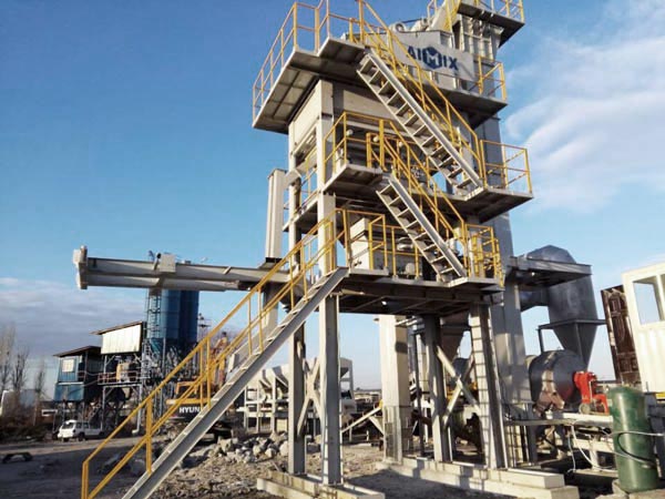 ALYQ40 mobile asphalt batching plant