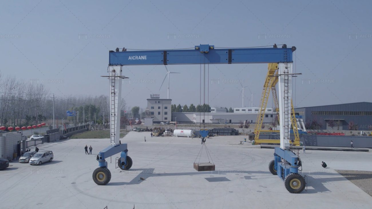 40ton rubber gantry crane for US