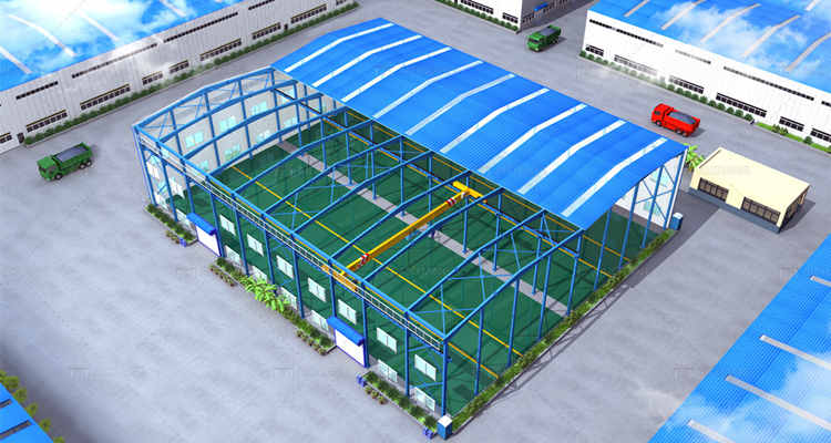 Steel Structure Factory Shed