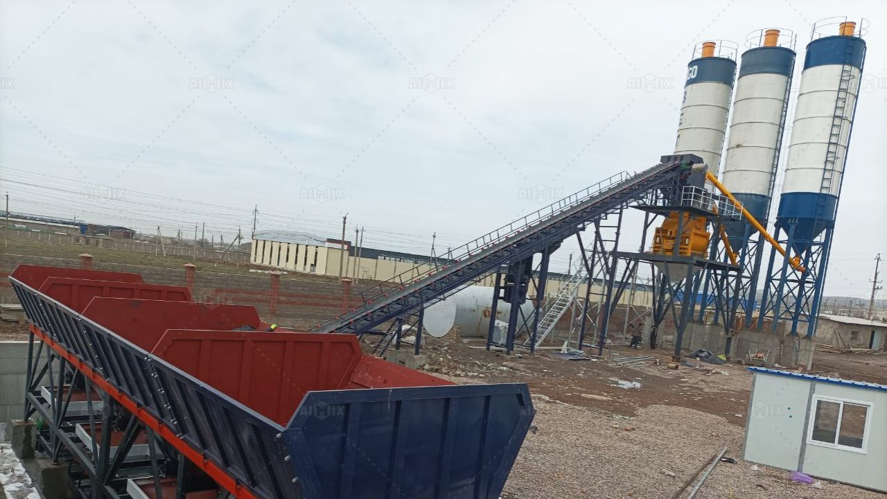 AJ120 ready mix concrete plant for sale