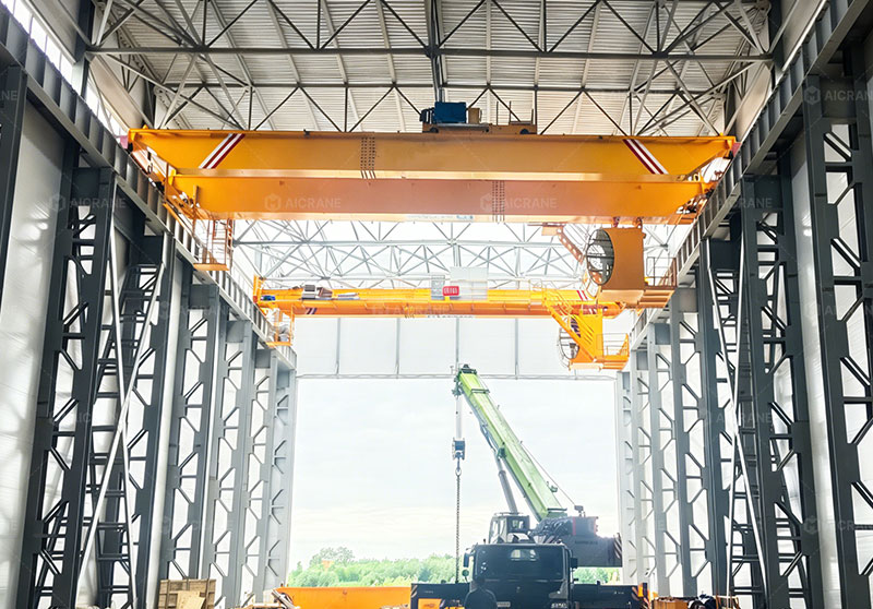 double girder overhead bridge crane