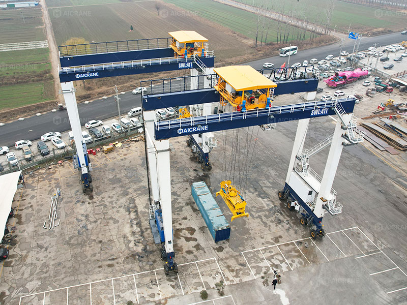 rubber tyred gantry cranes